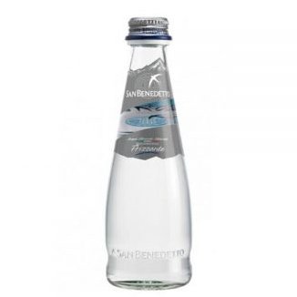 San Benedetto Sparkling water – glass bottle – 0.25l.