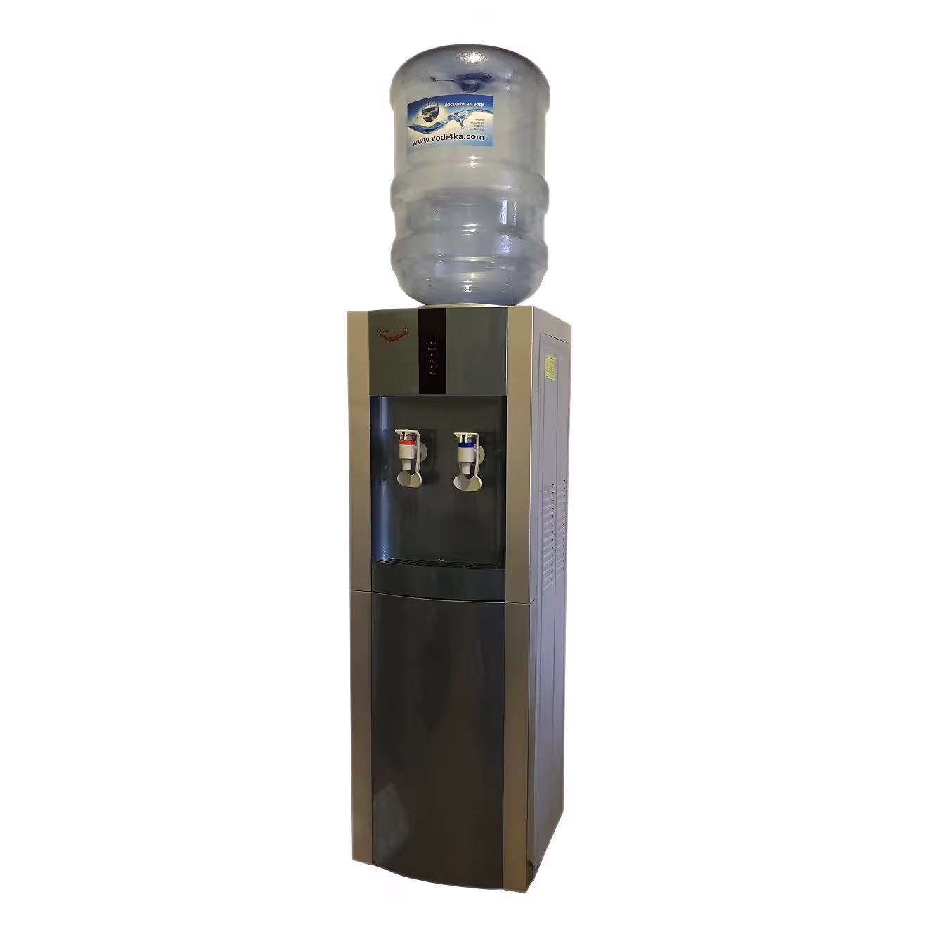 B16-LM - Silver dispenser for hot and cold water