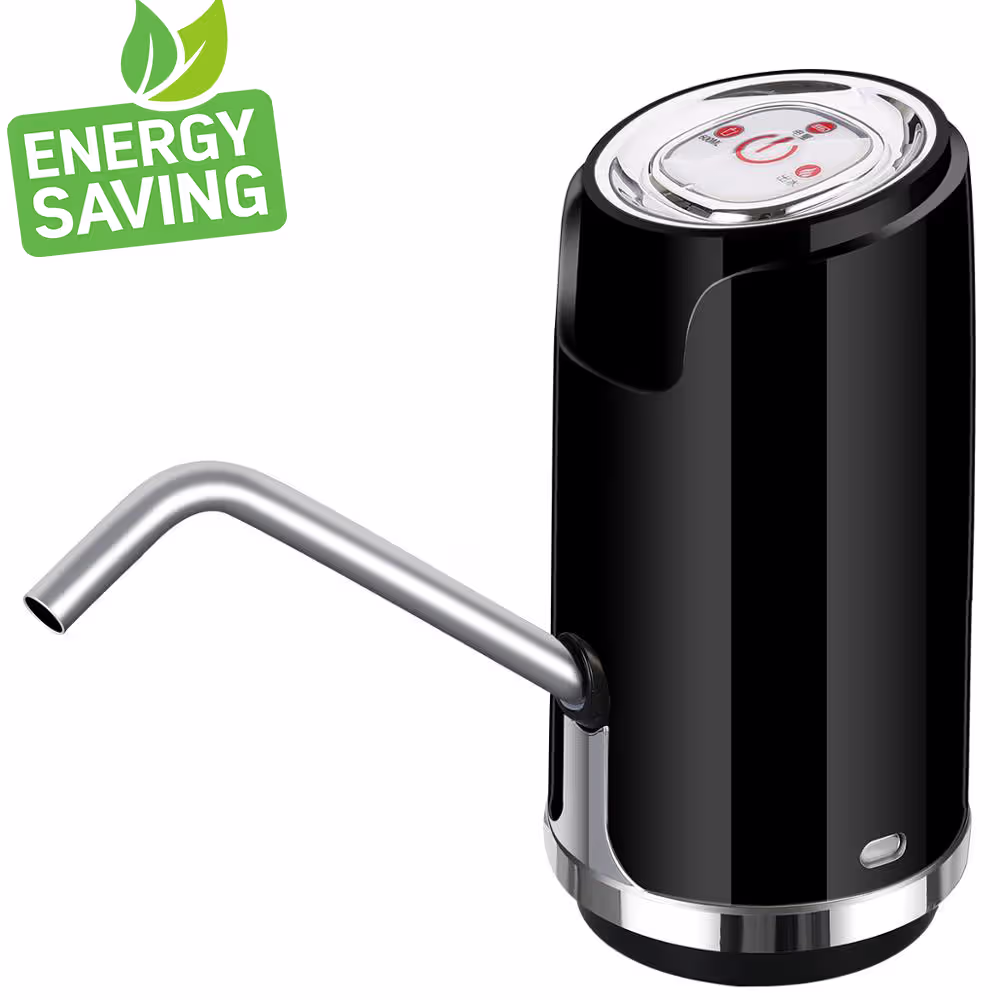 Electric water pump Luxury Black compatible with 19l. bottles