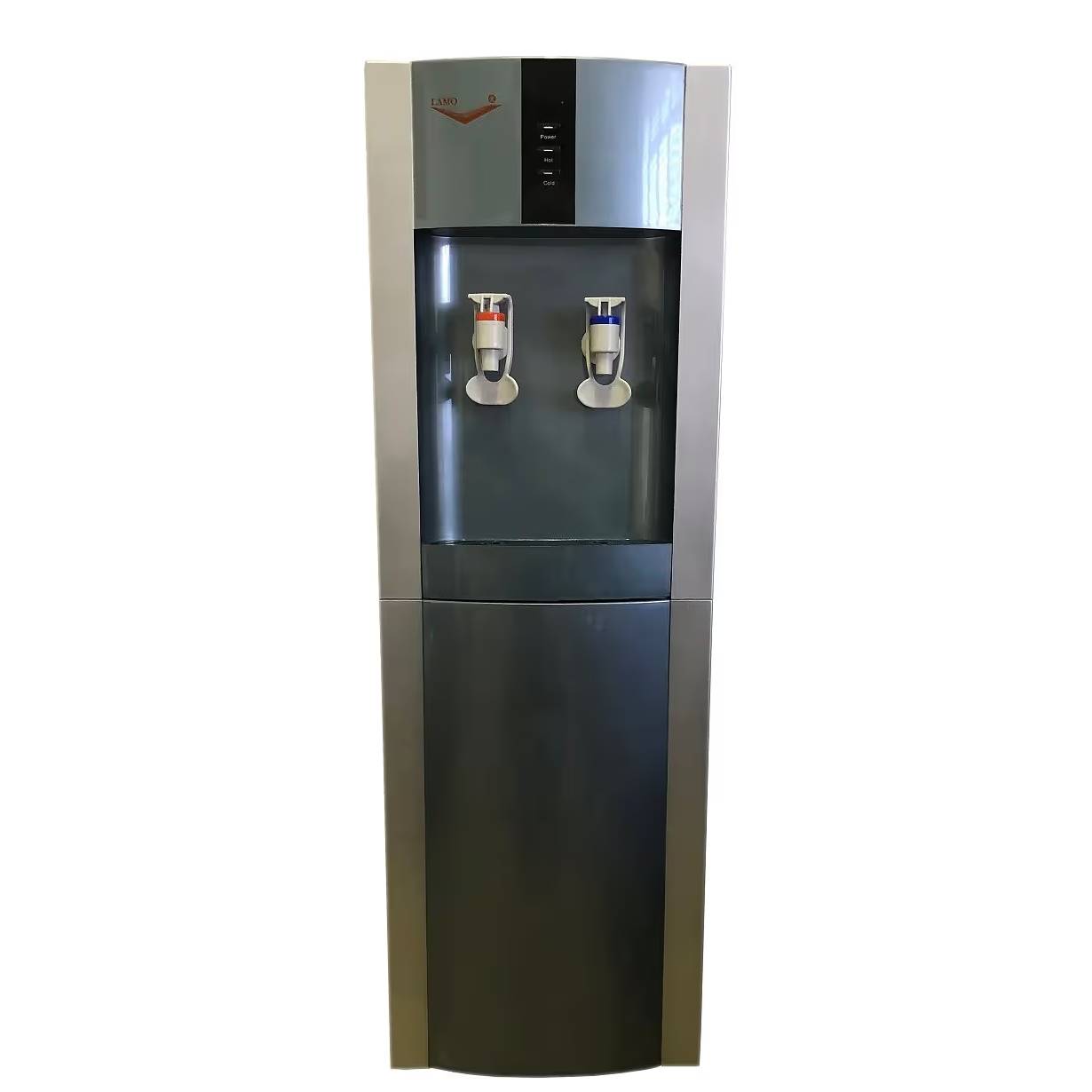 B16-LM - Silver dispenser for hot and cold water